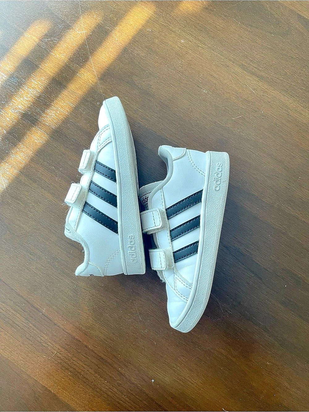 adidas Grand Court 2.0 CF I Kids Sneakers White & Black Size 8